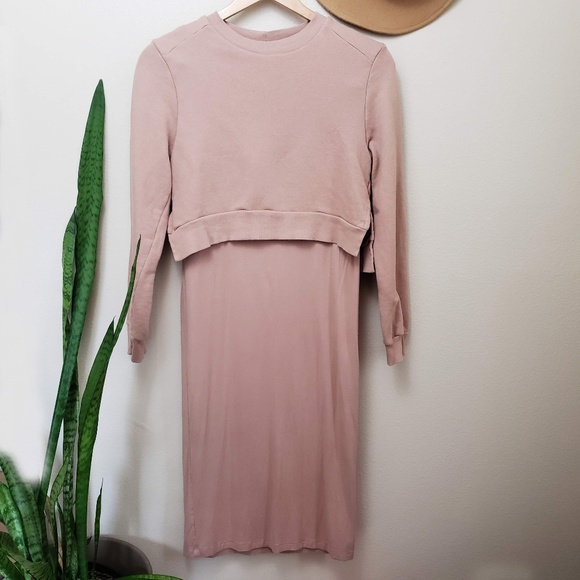 ASOS Dresses & Skirts - ASOS nursing/maternity dress laryed long sleeve